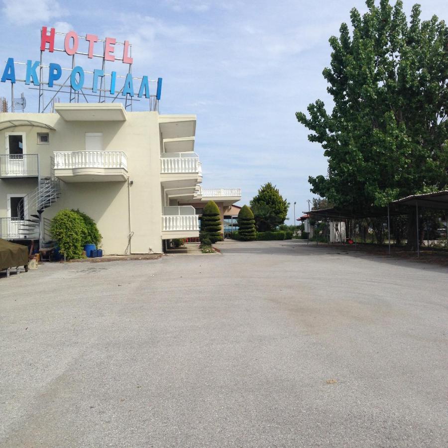 Hotel Akrogiali Korinós Zewnętrze zdjęcie